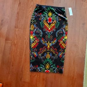 Bejeweled design, suede skirt | fall fashion